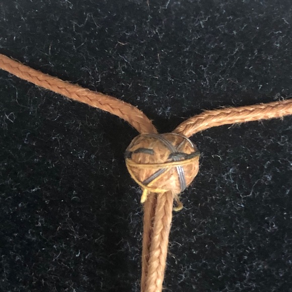 Ethnic Afghan style silver and white bead necklace - Picture 6 of 11